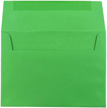 JAM PAPER A8 Colored Invitation Envelopes - 5 1/2 x 8 1/8 - Green Recycled - 50/Pack
