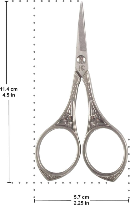 JubileeYarn Sun Motif Embroidery Craft Scissors - Bronze - 10 Scissors