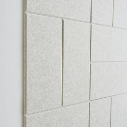 Large Cork Board for Office -Pack of 24- Black Felt Board Alternative - Felt Bulletin Board Tiles for Office Wall Decor, Push pin Board Wall Organizer for Office (Ivory Tan)