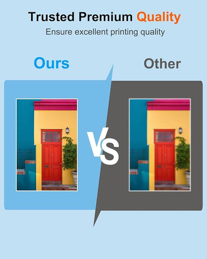 LC3017XL High Yield Ink Cartridges (5-Pack,2 Black/1 Cyan/1 Magenta/1 Yellow) - MNRS Compatible LC3017 XL Ink Cartridges Replacement for Brother LC3017XL MFC-J5330DW MFC-J6530DW MFC-J6530DW Printer