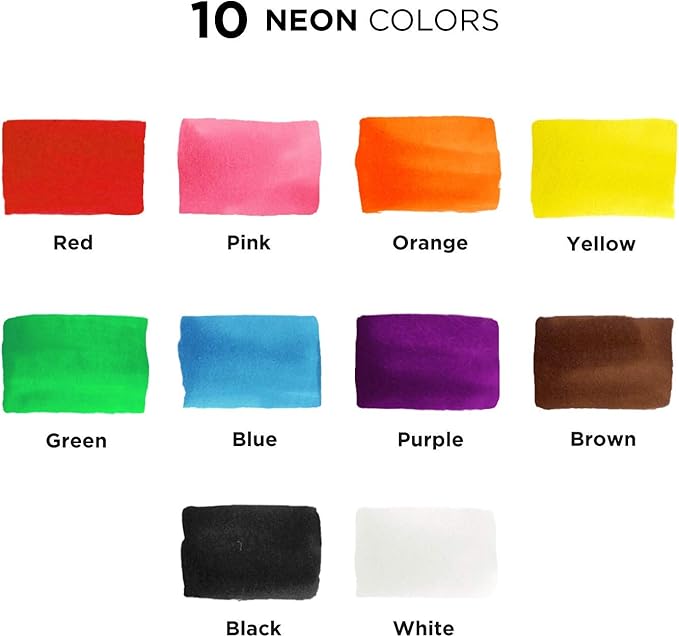 Chalkola 10 Fine Tip Liquid Chalk Markers for Blackboard, Chalkboard Signs, Window, Labels, Bistro, Glass, Car (10 Pack 3mm) - Wet Wipe Erasable Ink Chalkboard Markers, 3mm Reversible Tip Chalk Pens