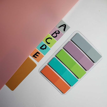 ELII 500 PCS Tabs for Annotating Books, Clear Book Tabs Sticky Index Tabs Sticky Notes,Labels for Pages Notebooks
