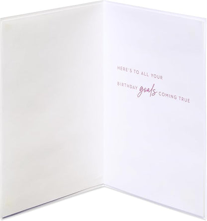 Papyrus Birthday Card (Birthday Goals)