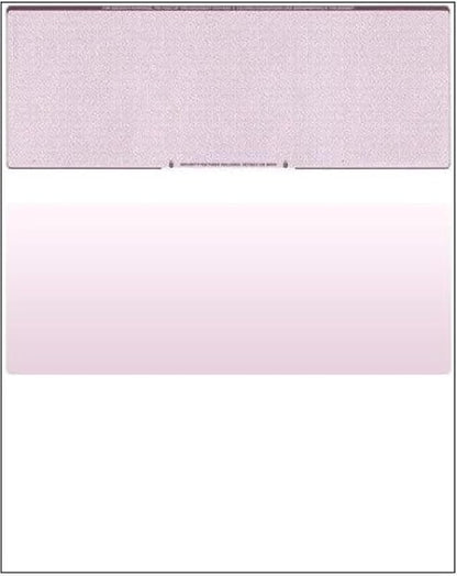 Compuchecks Check on Top Blank Check Paper - 500 Pack, Quick-Books & Laser Printer Compatible - Security Business Checks with Voucher - 8.5" x 11" Burgundy Diamond