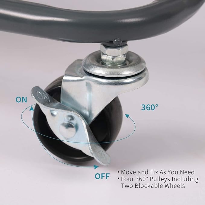 3-Tier Rolling Metal Storage Organizer,Mobile Utility Cart,Kitchen Storage Carts with Caster Wheels,Rolling Utility Cart Suitable for Office,Home,Kitchen,Garden（13.4"x18.1"x31"） Dark Grey