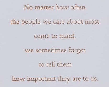 American Greetings Mothers Day Card from Son and Daughter-In-Law (People We Care About)