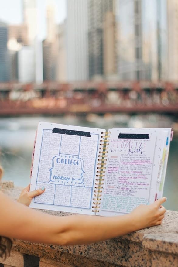 Coffee and Bible Time Prayer Journal: 3 Sticky Note Pads Included, Gold-Colored Spiral Binding, Solid Board Cover, Perfect to Journal Prayers and Grow in Faith