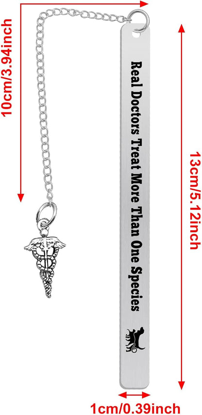 Veterinarian Gift Bookmark Vet Tech Gift Veterinary Technician Appreciation Gift Thank You Gift for Veterinary Practitioner Animal Rescue Veterinarian Assist Student Graduation Birthday Christmas Gift