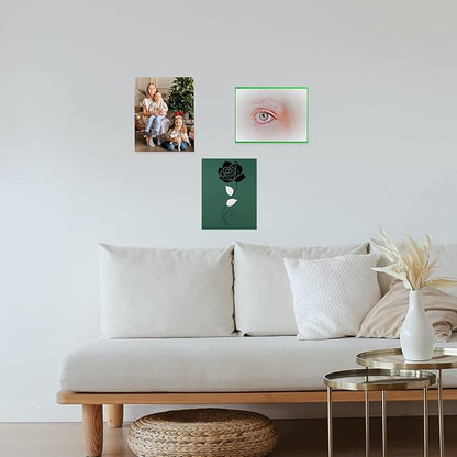 20 Sheets Colored Thick Paper Cardstock Blank for DIY Crafts Cards Making, Invitations, Scrapbook Supplies (Dark Green, 8.5 x 11 inches)