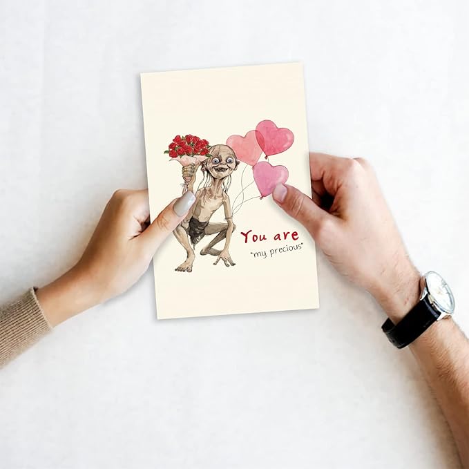 Humorous Valentine’s Anniversary Card for Wife Girlfriend, You Are My Precious Card