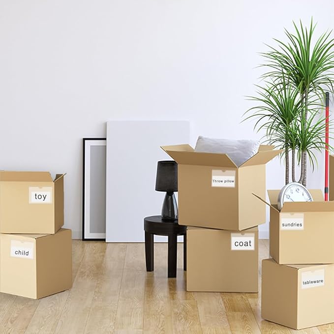 60 Pack Clear Self Adhesive Label Pockets, 4 x 2 Inch Label Holders Index Card Pockets Card Holder Shelf Label Holder for Organizing