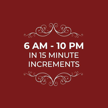 Notebook Planner, Appointment Book –5" x 13.5" Large Undated 2024 Planner, Daily & Hourly Planner – Spiral Notebook Organizer for Scheduling Appointments (2 Columns)