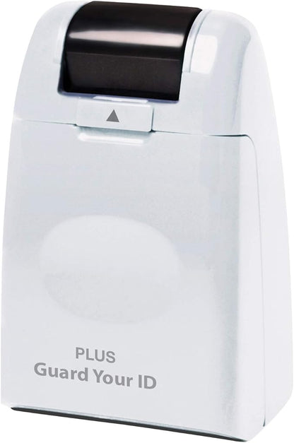 The Original Guard Your ID Identity Protection Security Prevention Stamp Wide Roller (White) IS-500CM