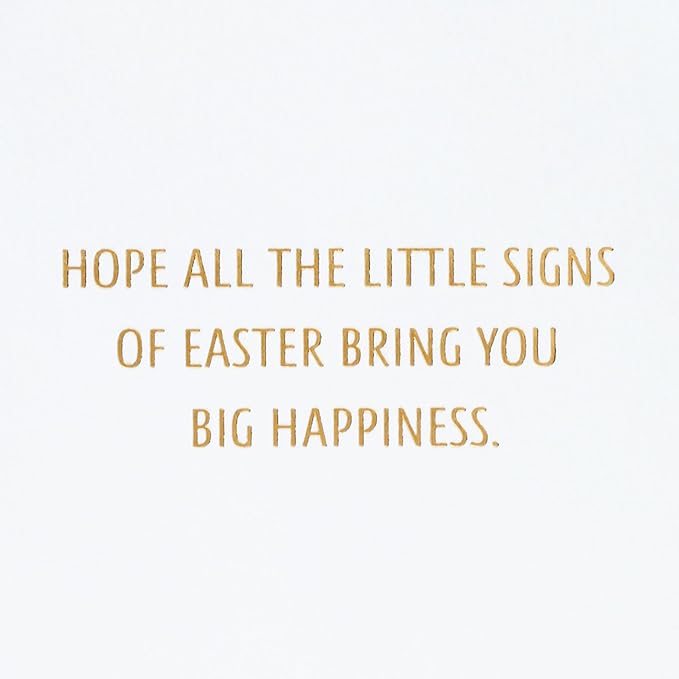 Hallmark Signature Easter Card (Watercolor Easter Egg)