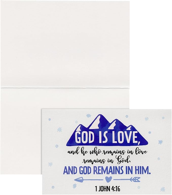 Faithful Finds 120 Pack Christian Greeting Cards Bulk with Envelopes, Religious Encouragement Scripture, 20 Inspirational Bible Verse Designs (4x6 In)