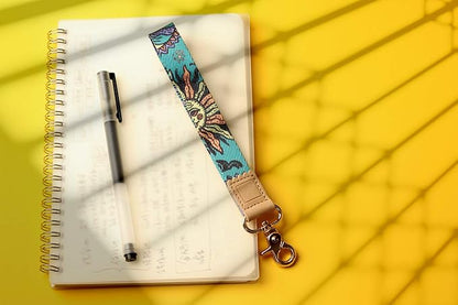 DQL Key Wristlet Strap for Women and Men, Wrist Keychain for Car Keys, Badge, Wallet, and Phone Wrist Strap