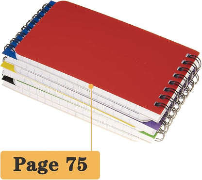 12 pcs Pocket Notebook Small Notepad Pocket Notepad Small Spiral Notebooks 3X5Inches (12pac)