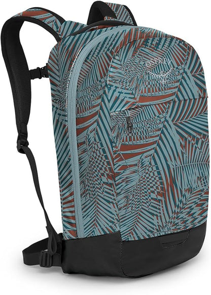 Osprey Transporter Panel Loader Commuter Backpack, Palm Leaf Glitch Print