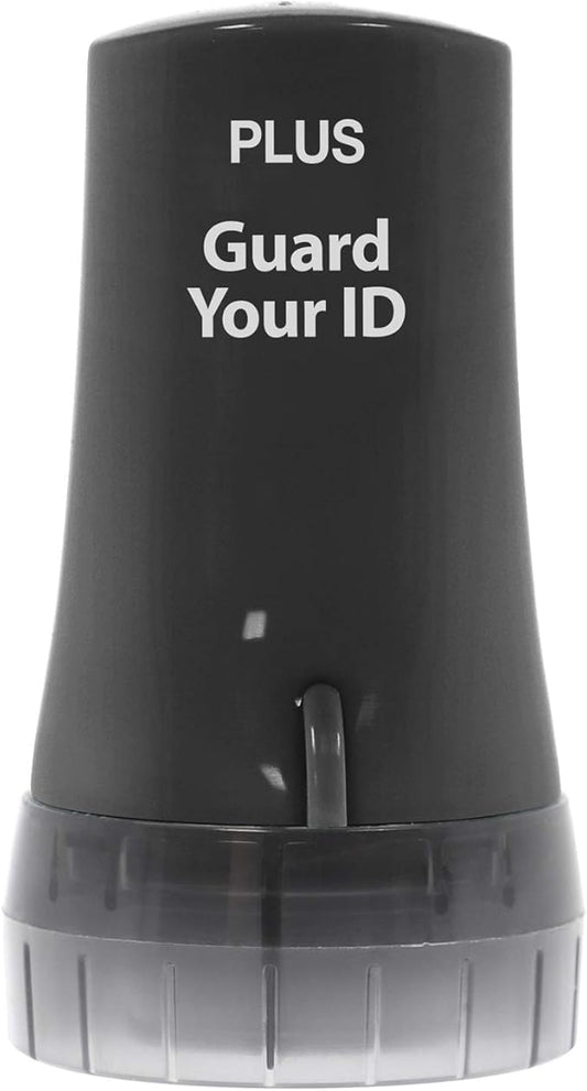Guard Your ID Advanced Security Roller 2.0 for Identity Theft Prevention Stamping Black