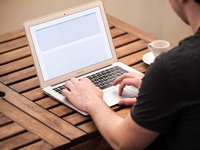 Compuchecks Check on Top Blank Check Paper - 1000 Pack, Quick-Books & Laser Printer Compatible - Security Business Checks with Voucher - 8.5" x 11" Blue Diamond