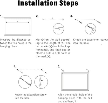 Black Cork Board Bulletin Board, 17.7"X 13.3" pin Boards for Walls, Oak Wood Finish Frame, Wall Mounted Cork Board for Office Home and School(Pins, Eye Bolts, gaskets, Screws)