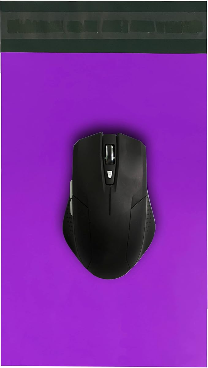 Colored Poly Mailers Pack of: Be creative with your packaging with Colored mailers (Purple, 6" x 9" pack of 1000)