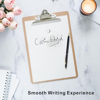 Cambond Black Pens Ballpoint Pens - Black Ink Bulk Pens 1.0 mm Medium Point Smooth Writing Office Pens for Men Women Police Uniform Office Business, 10 Pack (Black)