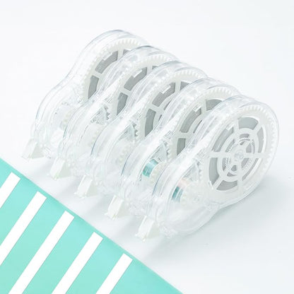 M&G 5 pack Correction Tape，131.2 Feet correction tape, Total 656FT/200M, Easy to Use Applicator for Instant Corrections, Study Supplies and Office Products