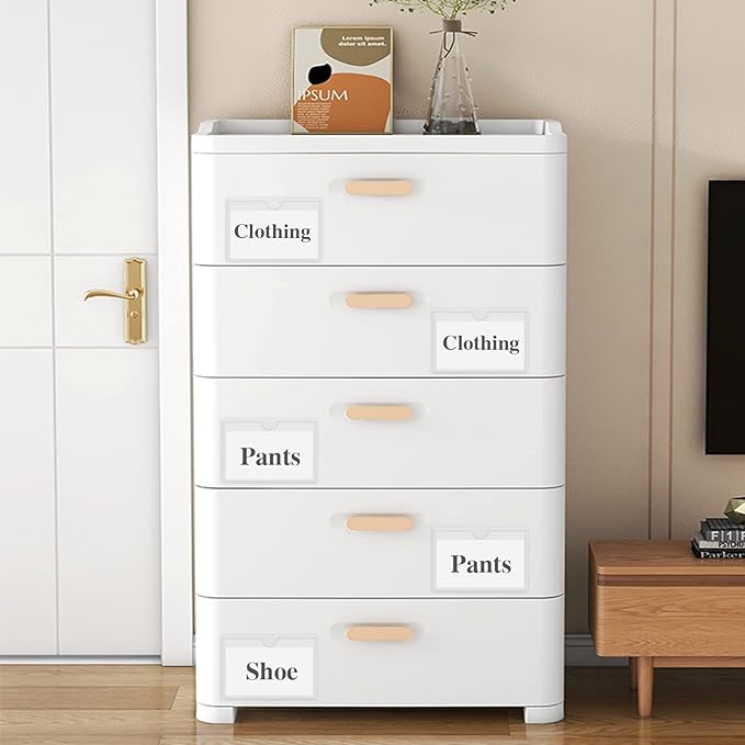 36 Pack Adhesive 4" x 6" Index Card Pockets with Top Open for Loading, Clear Plastic Labels Holders for Organizing, Storage Bins, Library Card, Totes, Shelves