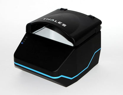 Thales (Formerly Gemalto) QS2000 Durable Full Page Compact Document, Passport Reader, ID Scanner for Hotels, Casinos, Liquor Stores, Bars, Night Clubs. Includes MRZ, Image Capture & Barcode Reader