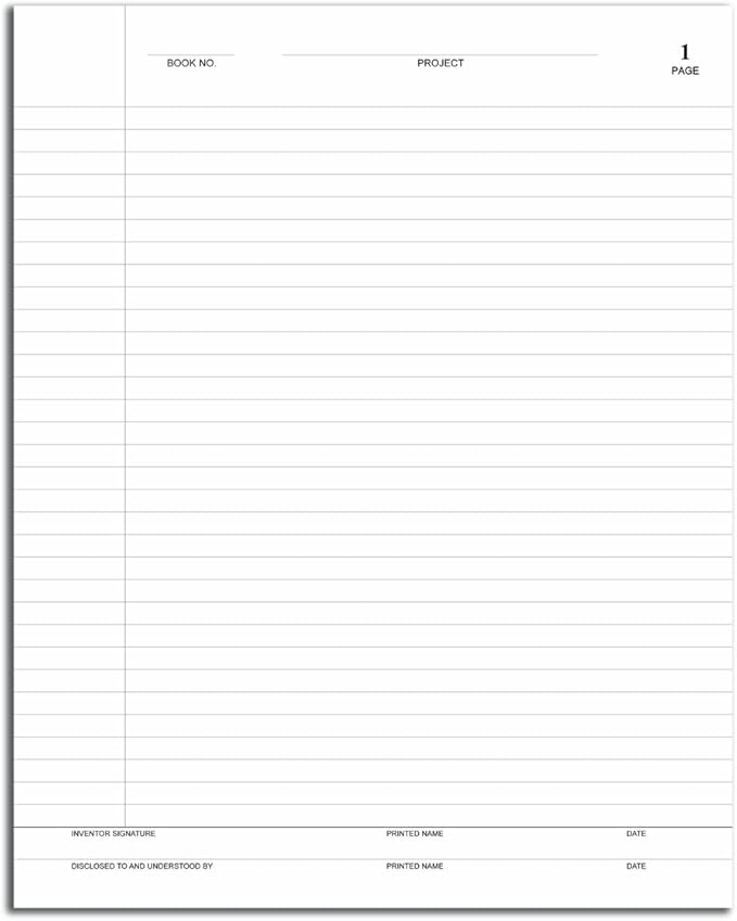 BookFactory Lab Notebook/Laboratory Notebook - Professional Grade - 240 Pages 8" x 10" (Ruled Format) Cover is Black and Burgundy Imitation Leather Section Sewn Hardbound (LRU-240-SRS-A-LKMST1)