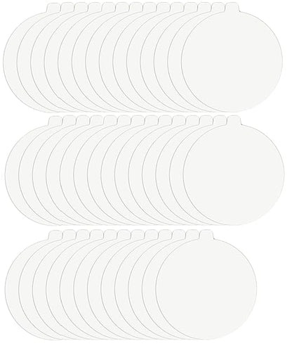 TINDTOP 40 Pack 7.1” Replacement Glue Boards, Indoor Refill Sticky Cards Compatible with Most Models Dome Replacement Glue Boards