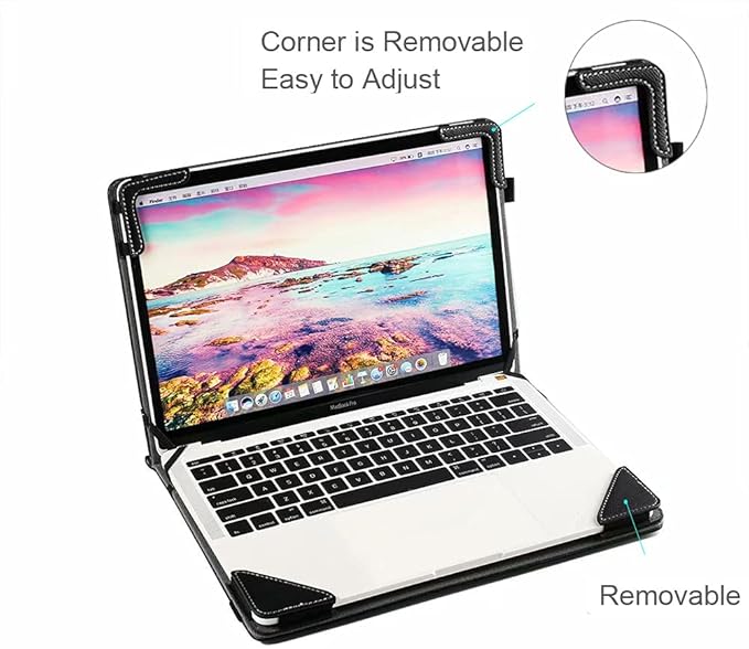 Case Cover Compatible with Dell Inspiron 13 7391 7306 13.3 inch Laptop Bag Notebook Business Sleeve PC Stand Protective Skin Hard Shells