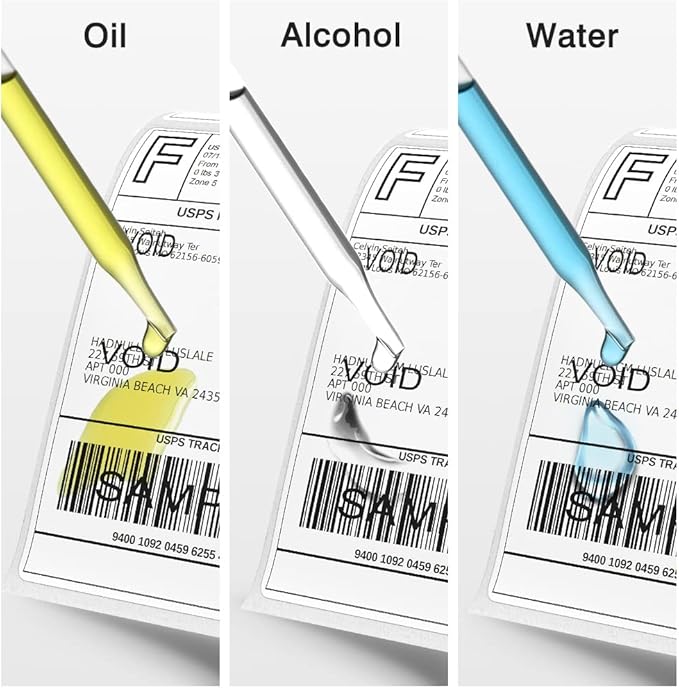 4x6 Thermal Labels, MakerKing White Mailing Fanfold Postage Direct Thermal Printer Shipping Label (4000 4x6 Fanfold Labels), Compatible with Rollo, MUNBYN, iDPRT, Polono, Zebra Thermal Label Printer