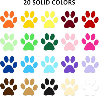 60 Sheets Colored Cardstock 8.5 x 11 Assorted 80 lb 20 Colors Solid Core Card Stock Printer Paper For Card Making Paper Crafting Printer