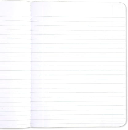 Mead Composition Notebooks, 12 Pack, Wide Ruled Paper, 9-3/4" x 7-1/2", 100 Sheets per Comp Book, Black Marble (72936)