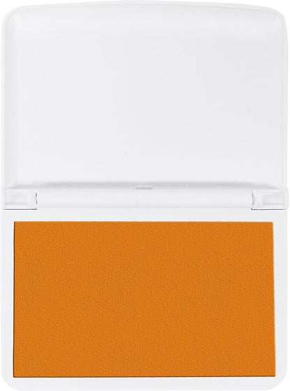 COLOP Make Series, Ink Stamp Pads, with Non-Toxic Premium Ink, Water-Based Acid-Free (Shiny Orange, Make 2-2-3/4" x 4-1/4")