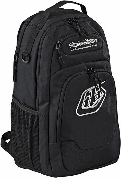 Troy Lee Designs Albek Whitebridge Lightweight Universal Gear Work Laptop Backpack. 19.6 inch length. Black