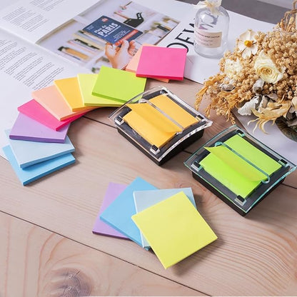 (16 Pack) Pop Up Sticky Notes 3x3 in Post Accordion Stickies Super Sticking Power Memo Pads Bright Colors
