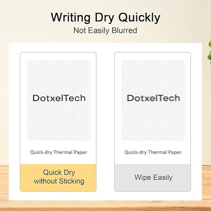 4 Rolls Thermal Paper 8.5x 11 Inches, US Letter Size Paper for Printer, Compatible with Portable Printers Wireless for Travel, Portable and Travel-Friendly Thermal Paper Roll