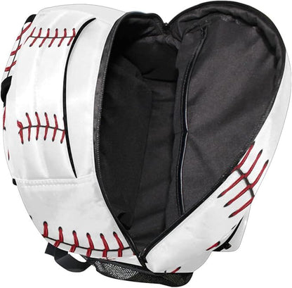 AUUXVA Custom School Backpack for Boys Kids with Name/Text Personalized Bookbag Add Your Name Customized Backpack Sports Baseball School Bag Laptop Backpack Travel Camping Daypack