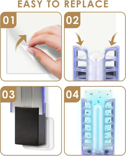 20 Pack Replacement Glue Boards for Dynatrap DT3009, Indoor Glue Boards Refill Sticky Cards for Dynatrap DT3009 DT3019 DT3039