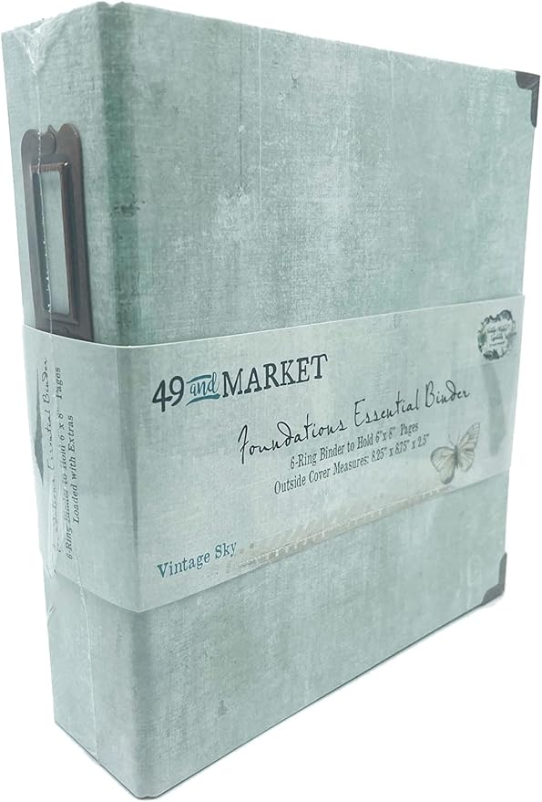 49 And Market Essential Binder VNTG, Vintage Sky