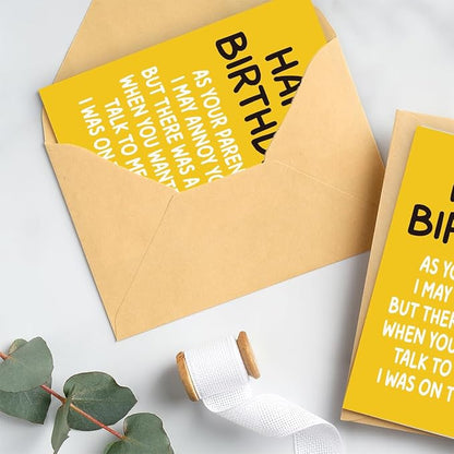 Birthday Card for Son & Daughter | Son & Daughter Birthday Card from Mom, Dad, and Parents | Funny & Happy Birthday Card for Adult Daughter & Son | Birthday Gifts for Son & Daughter