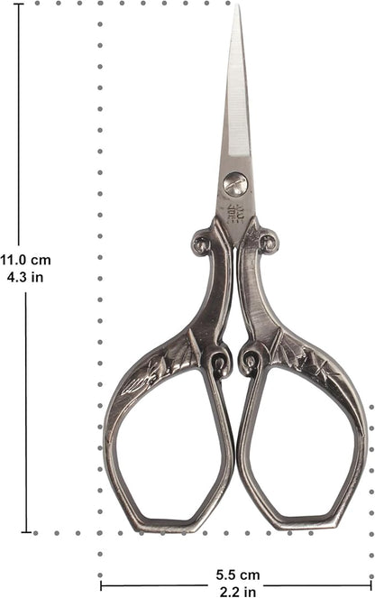 JubileeYarn Chinese Wing & Cloud Embroidery Scissors - Silver - 30 Scissors