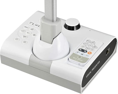 Elmo 1379 Model TT-12W STEM-CAM Visual Presenter, Document Camera with 192x Zoom (12x Optical + 16x Digital), 1/2.3" CMOS Sensor, 3.4 Megapixel, 30 Fps, HDMI in & Out, RGB, USB, Ethernet, Wi-Fi