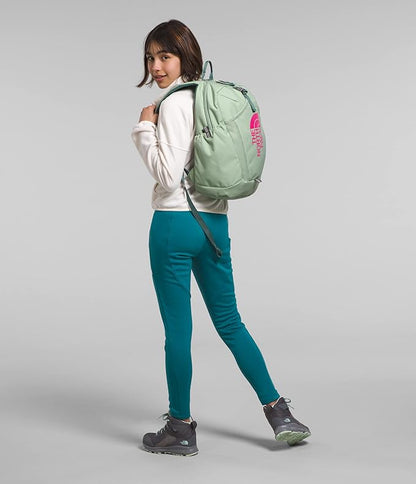 THE NORTH FACE Teen Mini Recon Backpack,Dark Sage/Misty Sage/Mr. Pink, One Size