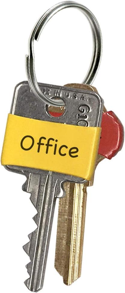 Lucky Line Colorful Key Bands - Key Identifiers Large 4 Pack (17204)