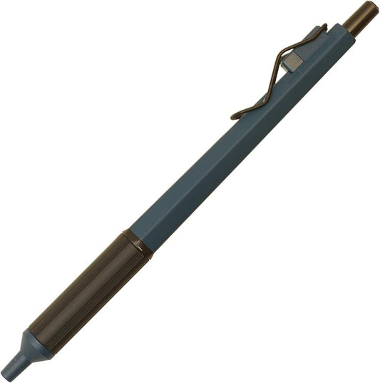 Uni Jetstream EDGE 0.38mm Oil-based Ballpoint Pen, Prussian Blue Body (SXN100338.10)