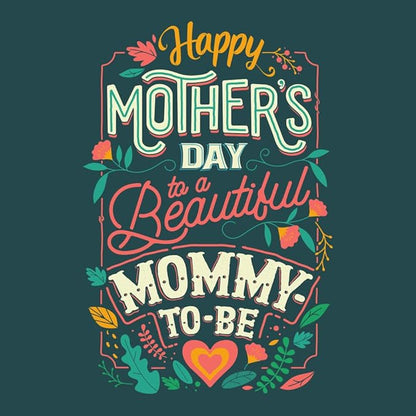 Prime Greetings Mom To Be Mother's Day Card, Made in America, Eco-Friendly, Thick Card Stock with Premium Envelope 5in x 7.75in, Packaged in Protective Mailer